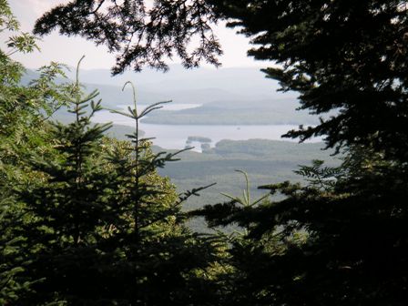 Somerset Reservoir from Stratton Mtn trail
